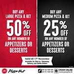 Election Week Offer from Pizza Hut