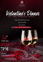 Valentine's dinner at Suriya Resort