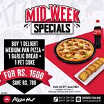 MID WEEK SPECIALS from Pizza Hut!