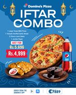 Iftar combo at Domino's Pizza 