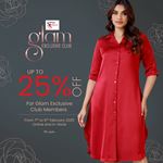 Up to 25% OFF for Spring & Summer Glam Exclusive Club Members