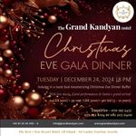 Christmas Eve Gala Dinner at The Grand Kandyan Hotel