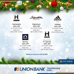 Celebrate the season with amazing savings on shopping with Union Bank Credit Cards