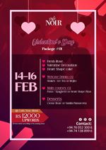 Valentine's Day Package 1 at Cafe Noir