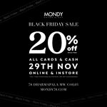 Black Friday Sale at Mondy