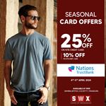 Get up to 25% OFF on NTB Bank Debit cards at ShirtWorks