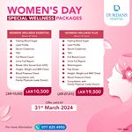 Women's Day special wellness packages at Durdans Hospital