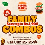 Explore Burger Kings Family Combos