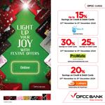 Online offers with DFCC Bank Cards