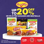 Up to 20% Off on selected Sausages and Meatballs at Cargills Food City