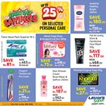 Up to 25% off on selected Personal Care at LAUGFS Supermarket