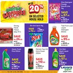 Up to 20% off on selected Household at LAUGFS Supermarket