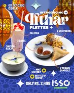 Iftar platter at Isso