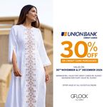  30% off with Union Bank Credit Card at GFLOCK