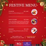 Celebrate the Joy of Christmas with Festive Menu at The Steuart by Citrus