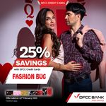 Enjoy 25% Savings at Fashion Bug with DFCC Credit Cards