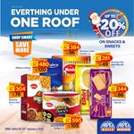 Up to 20% Off on snacks & Sweets at Arpico Super Centre