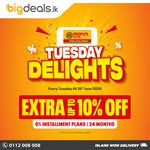 Enjoy extra discounts of up to 10% OFF on selected products with People's Bank at BigDeals.lk