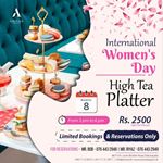  Women's Day high tea platter at Amora Lagoon