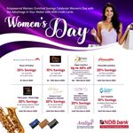 Enriched Savings Celebrate Women's Day with the Advantage in Your Wallet with NDB Credit Cards