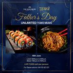 Embrace Dad’s special day with a taste of Japan this Father’s Day at Tenku’s Unlimited Yaki Maki