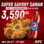 Super Savory Sawan at KFC Sri Lanka