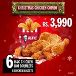 Christmas Chicken Combo at KFC Sri Lanka