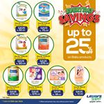 Get up to 25% Off on Baby Products at LAUGFS Supermarket