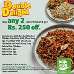 Buy any 2 Rice Packs and get Rs. 250 off at Keells