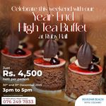 Ring in the Year End with Elegance at Ruby Hall’s High Tea Buffet!