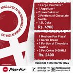 Amazing offers from Pizza Hut
