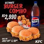 Enjoy the Ultimate Burger Combo at KFC Sri Lanka