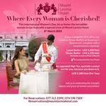 Celebrate Internatioal Women's Day at Mount Lavinia Hotel