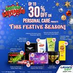 Get up to 30% Off on Personal Care Products at LAUGFS Supermarket