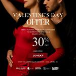 Valentine's Day offer at Kelly Felder