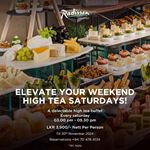 High Tea Saturdays at Radisson Hotel Colombo