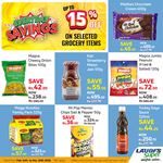 Up to 15% off on selected Grocery Items at LAUGFS Supermarket