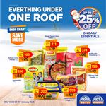 Up to 25% off on Daily Essentials at Arpico Super Centre