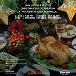 Join us for a Festive Christmas Eve Celebration at Occidental Eden Beruwala