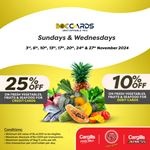 Enjoy Up to 25% OFF Fresh Vegetables, Fruits & Seafood at Cargills Food City on These Days with Bank of Ceylon