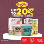 Up to 20% off on selected Ice Cream at Cargills Food City