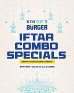 Street Burger Iftar Combo Specials