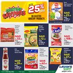 Up to 25% Off on selected Grocery Products at LAUGFS Supermarket