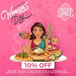 Women's Day special offer at Marine Spice