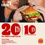 Exclusive Offer for HNB Bank Card Holders at Burger King