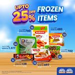 Up to 25% Frozen Items at Arpico Super Centre