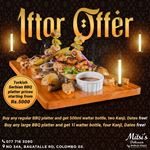 Iftar offer at Mitsis Delicacies