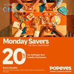 Exclusive Offer for Softlogic One Loyalty customers at Popeyes Sri Lanka