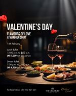 Valentine’s Day at Harbour Court, The Kingsbury Hotel