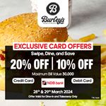 Get exclusive discounts at Burley's with NDB Bank and Debit card offers 